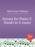 Sonata for Piano 3-Hands in G major