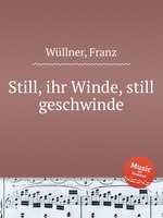 Still, ihr Winde, still geschwinde