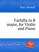 Farfalla in B major, for Violin and Piano