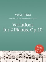 Variations for 2 Pianos, Op.10