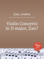 Violin Concerto in D major, Zan7