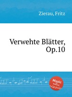 Verwehte Bltter, Op.10