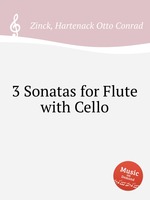 3 Sonatas for Flute with Cello