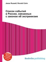 Список событий в России, связанных с законом об экстремизме