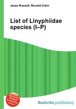 List of Linyphiidae species (I–P)