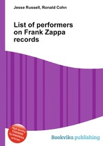 List of performers on Frank Zappa records