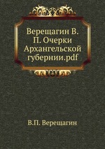 Верещагин В.П. Очерки Архангельской губернии.pdf
