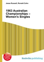 1963 Australian Championships – Women`s Singles