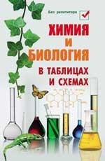 Химия и биология в таблицах и схема