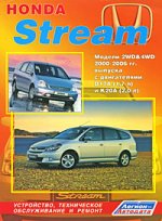 Honda Stream c 2000 года выпуска с левым и правым рулем