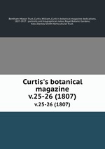 Curtis`s botanical magazine.. v.25-26 (1807)