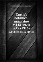 Curtis`s botanical magazine.. v.142 ser.4:v.12 (1916)