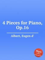 4 Pieces for Piano, Op.16