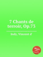 7 Chants de terroir, Op.73