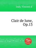 Clair de lune, Op.13