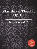 Plainte de Thcla, Op.10