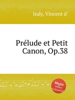 Prlude et Petit Canon, Op.38