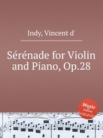 Srnade for Violin and Piano, Op.28