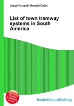 List of town tramway systems in South America