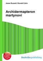 Archidermapteron martynovi