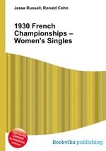 1930 French Championships – Women`s Singles