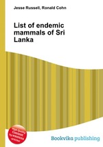 List of endemic mammals of Sri Lanka