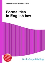 Formalities in English law