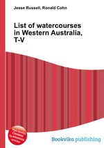 List of watercourses in Western Australia, T-V