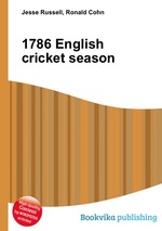 1786 English cricket season