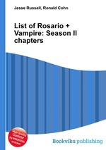 List of Rosario + Vampire: Season II chapters