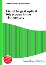 List of largest optical telescopes in the 19th century