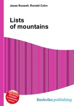 Lists of mountains