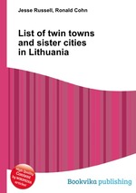 List of twin towns and sister cities in Lithuania