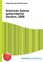 American Samoa gubernatorial election, 2008