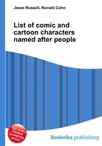List of comic and cartoon characters named after people
