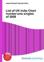 List of UK Indie Chart number-one singles of 2008