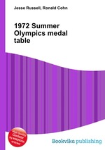 1972 Summer Olympics medal table