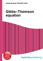 Gibbs–Thomson equation