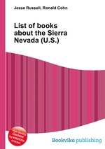 List of books about the Sierra Nevada (U.S.)