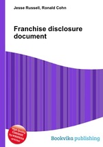 Franchise disclosure document