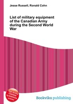 List of military equipment of the Canadian Army during the Second World War