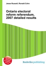 Ontario electoral reform referendum, 2007 detailed results