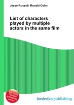 List of characters played by multiple actors in the same film
