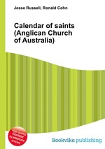Calendar of saints (Anglican Church of Australia)