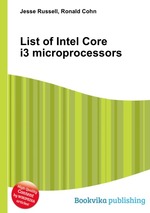List of Intel Core i3 microprocessors
