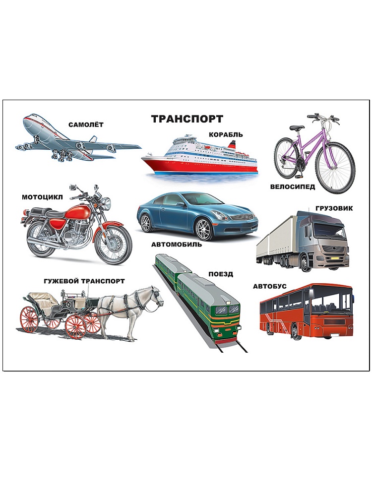 ПЛАКАТ. ТРАНСПОРТ