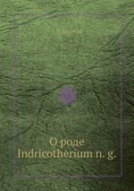 О роде Indricotherium n. g