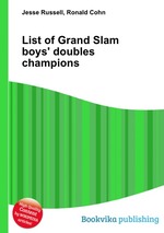 List of Grand Slam boys` doubles champions