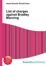 List of charges against Bradley Manning