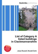 List of Category A listed buildings in Clackmannanshire